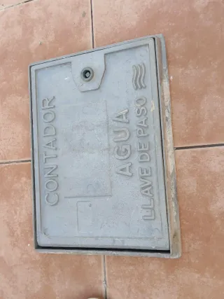 Tapa registro agua contador