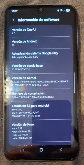 SAMSUNG A25 5G 6GB RAM/128GB ALMAC. A ESTRENAR