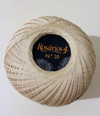 Lote 9 ovillos perlé Rosarios4 color 504