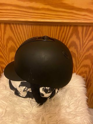 Casco equitación Fouganza negro