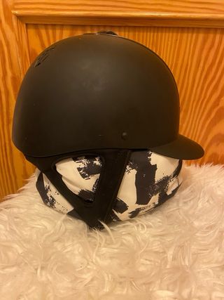 Casco equitación Fouganza negro