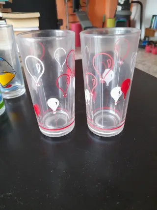 Set 8 Bicchieri Vintage Fantasie Diverse