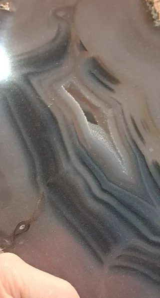 Agata naturale XXL spettacolare sezione