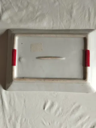 Ceniceros/Vacía bolsillos Porcelana Vintage Leopar