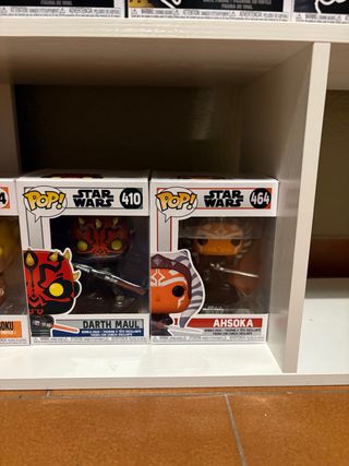 Funko Pop Star Wars Darth Maul 410 y Ahsoka 464