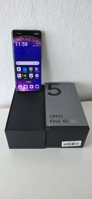 OPPO FIND X5 5G 256GB Negro/Multicolor