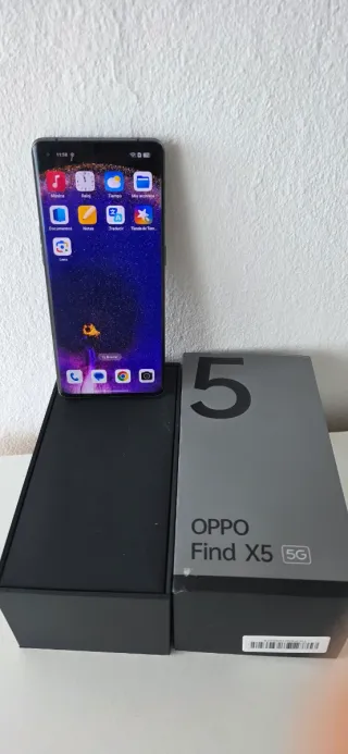 OPPO FIND X5 5G 256GB Negro/Multicolor