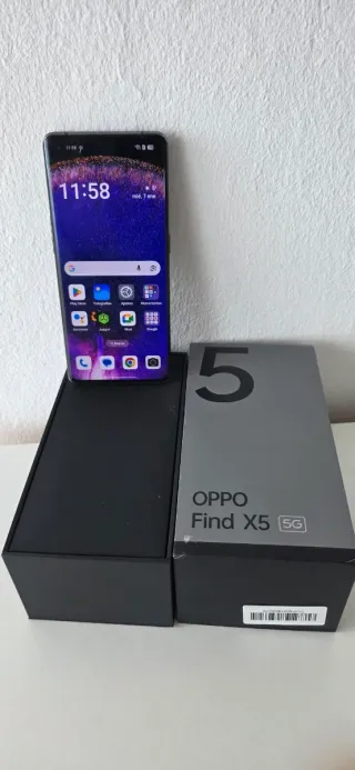 OPPO FIND X5 5G 256GB Negro/Multicolor