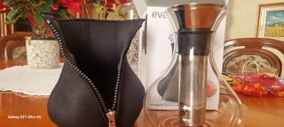 Teiera Eva Solo 1.0 L - Tessuto nero