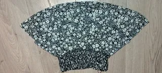 Falda pantalón niña T6 floral Zara