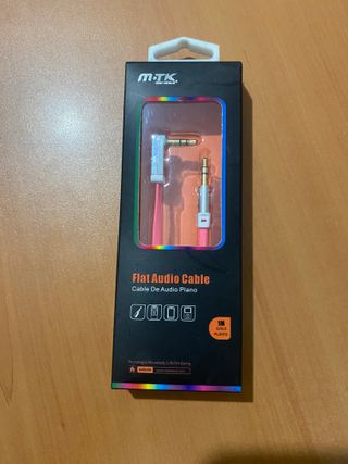 Cable Audio Plano MTK 1M Dorado