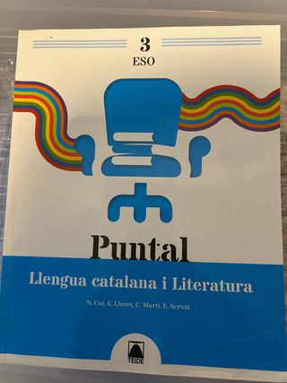 Puntal 3. Llengua catalana i Literatura 3 ESO