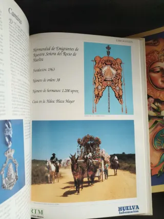 Libro e imagenes Hermandades Rocio 1995-1996