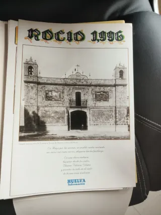 Libro e imagenes Hermandades Rocio 1995-1996