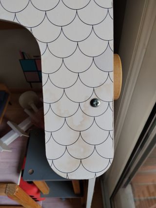 Casita de muñecas de madera