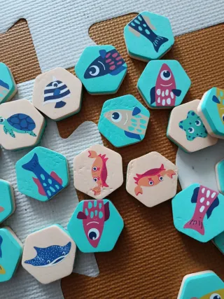 Juego de memoria Ludi baño 2 en 1