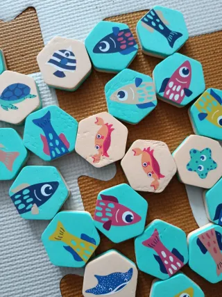 Juego de memoria Ludi baño 2 en 1