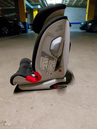 Silla coche Britax Römer negra