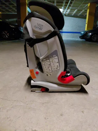 Silla coche Britax Römer negra