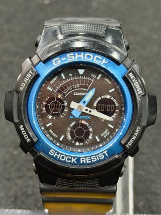 Reloj Casio G-Shock AW-591 Negro/Azul