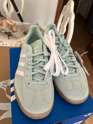 Adidas Gazelle Ash Green Nuevas