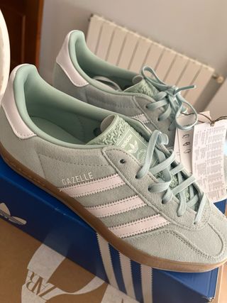 Adidas Gazelle Ash Green Nuevas