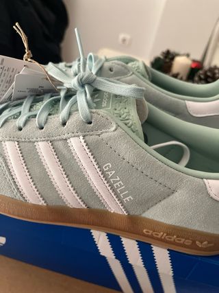 Adidas Gazelle Ash Green Nuevas