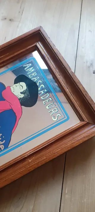 Cuadro Espejo Aristide Bruant dans son Cabaret.