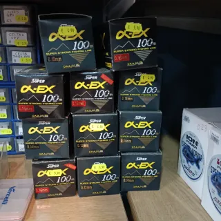 Sedal de pesca SUPER α-EX 100m