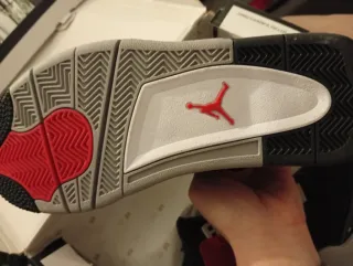 Nike Air Jordan 4 Zapatillas Negras/Grises