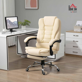 Sedia da Ufficio Ergonomica Presidenziale in Pelle