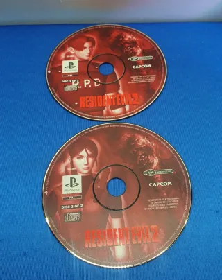 JUEGO PS1 PSX RESIDENT EVIL 2 PAL ESP COMPLETO