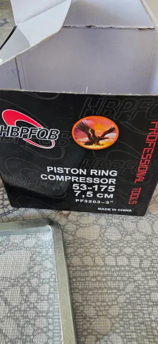 Compresor de pistones para motor