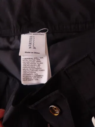 Pantalón Snowboard Negro talla L