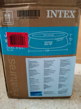 Piscina Intex Easy Set 3.05m x 61cm