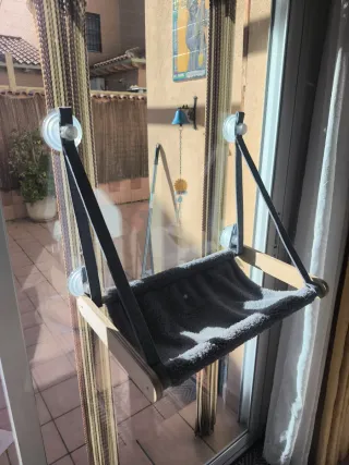 Hamaca para ventana de gato