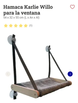 Hamaca para ventana de gato