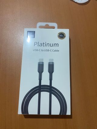 Cable WIWU USB-C a USB-C 60W