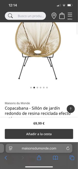Sillón Copacaban marron