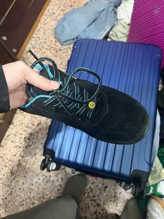 Zapatos seguridad punta acero Talla 40