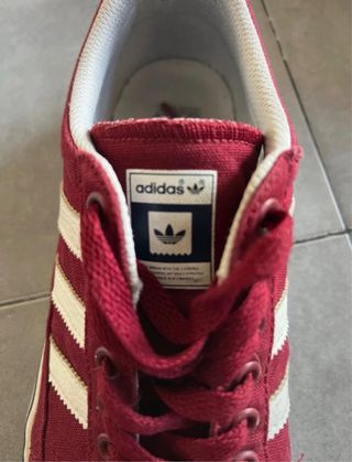 Zapatillas Adidas Rojas y Blancas
