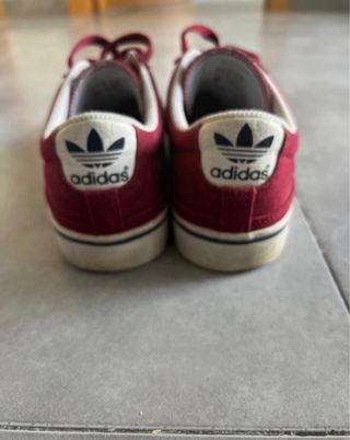 Zapatillas Adidas Rojas y Blancas