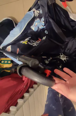 Cuna de viaje plegable