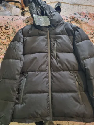 Giacca imbottita nera