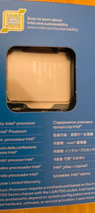 Intel Core i5-14600k 14th Gen CPU