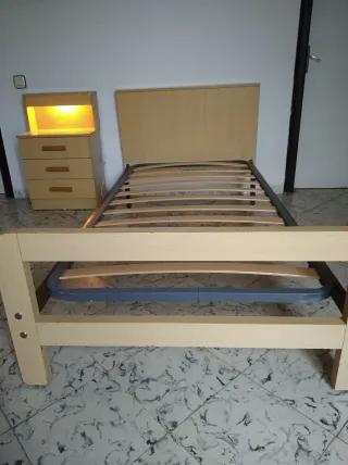 MUEBLES/Armario,Mesa de Noche,Cama y Somier