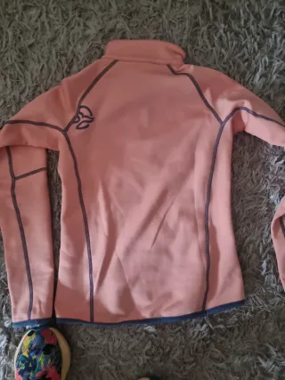 Ternua Sudadera Rosa Media Cremallera