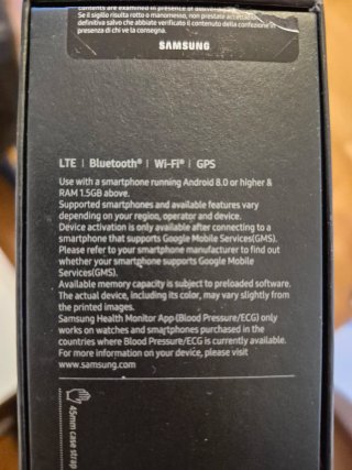 Samsung Galaxy Watch 5 Pro LTE Negro