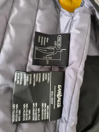 Chaqueta moto Garibaldi TL