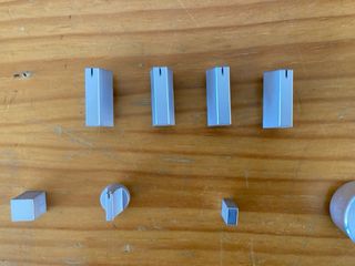 Botonera amplificador Yamaha plata